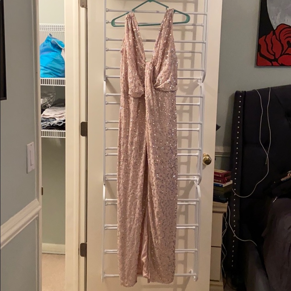 Maxi sequin dress